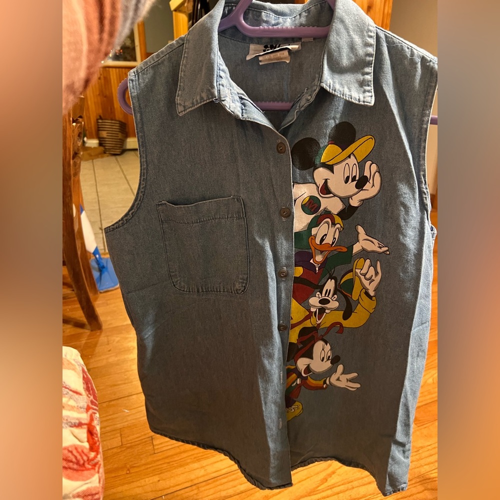 Vintage Mickey tank by Disney and Jerry Leigh